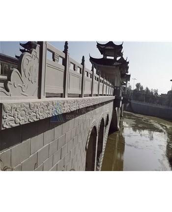 涡阳县涡楚河桥梁装饰项目完美收关