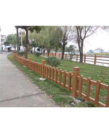 水泥仿木护栏的设置方案怎么做比较好