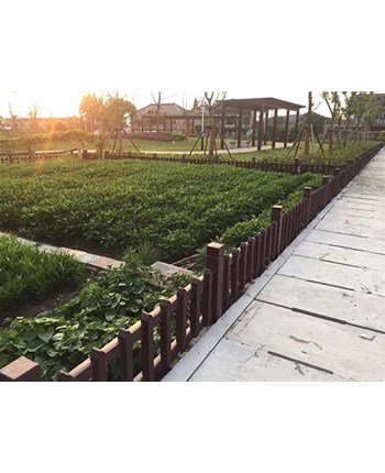 河道水泥仿木护栏怎么做
