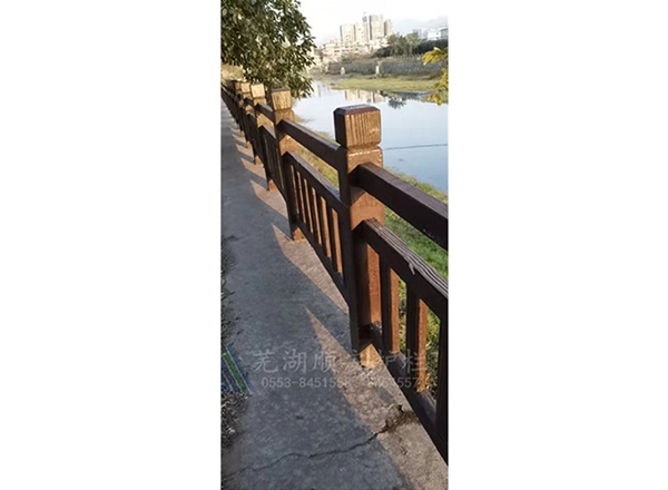 河道护栏的颜色和纹理有哪些可选项？