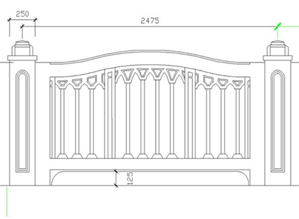 铸造石拱形款110-248